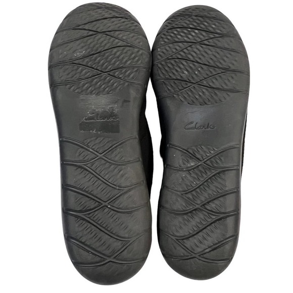 Clarks Cloudsteppers Jocolin Myla Black Comfort Slip on Shoes L Sz 10 / R Sz 11 - Picture 13 of 15